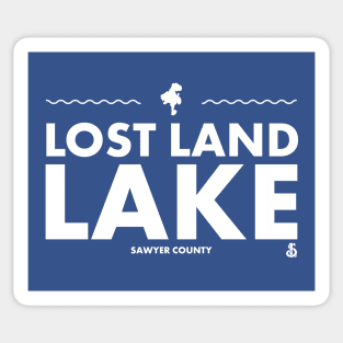 Sawyer County, Wisconsin - Lost Land Lake Sticker